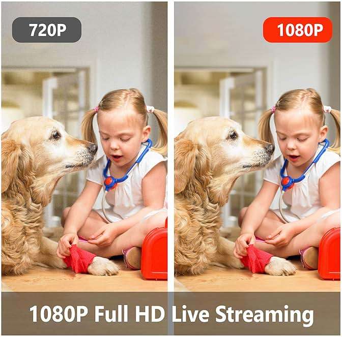 LaView Security Cameras 4pcs, Home Security Camera Indoor 1080P, Wi-Fi Cameras Wired for Pet, Motion Detection, Two-Way Audio, Night Vision, Phone App, Works with Alexa, iOS & Android & Web Access - Image 8