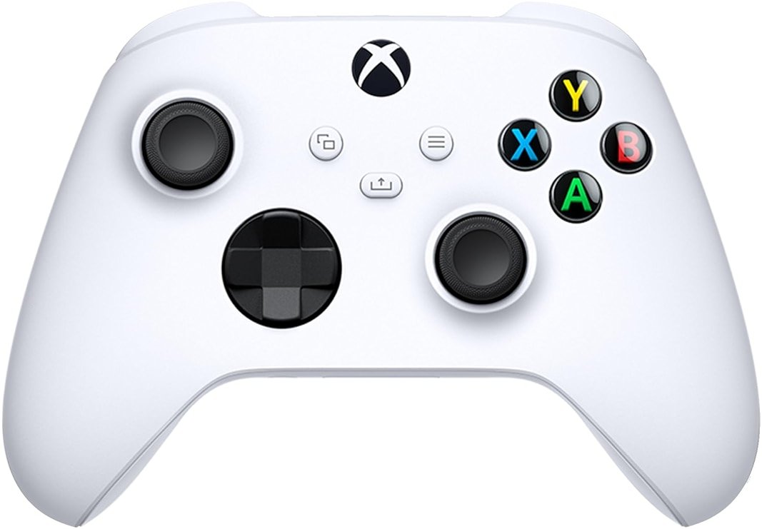 Xbox Core Wireless Gaming Controller – Robot White– X|S, One, Windows PC, Android, and iOS - Product Image