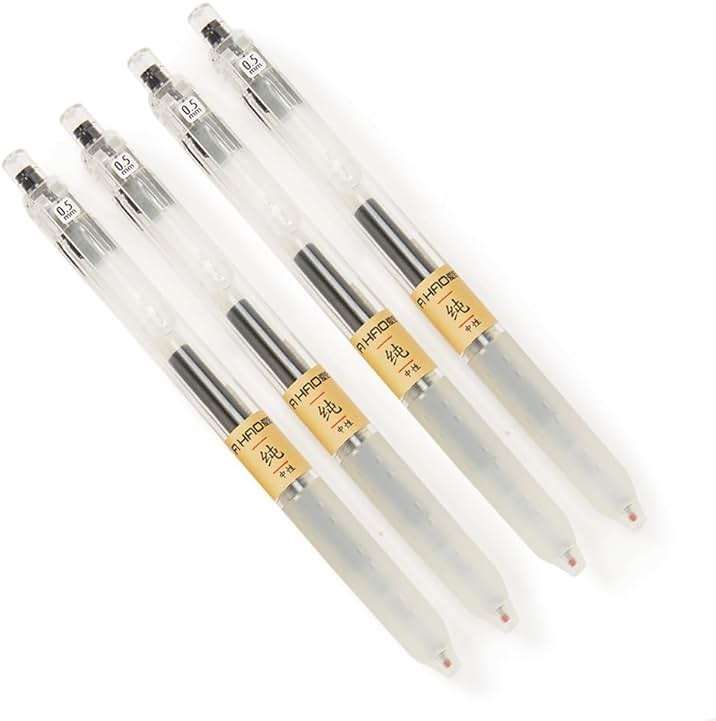 czxwyst X97 Retractable Gel Ink Pens 0.5mm Fine Point (Black Color 12-Pack) - Image 5