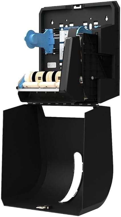 Georgia-Pacific Push Paddle Roll Paper Towel Dispenser by GP PRO, 54338A, Black - Image 3