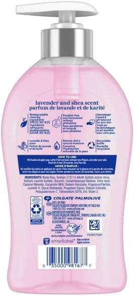 Softsoap Lavender & Shea Scent Liquid Hand Soap, Moisturizing Liquid Hand Soap, 11.25 Ounce, 6 Pack - Image 10