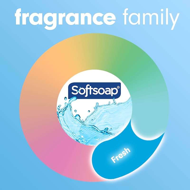 Softsoap Antibacterial Hand Soap, Eliminates 99% of Bacteria, Bathroom or Kitchen Hand Soap, Cool Splash Scent, 11.25 fl oz (6 Pack) - Image 6
