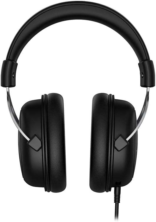 HyperX CloudX, Official Xbox Licensed Gaming Headset, Compatible with Xbox One and Series X|S, Memory Foam Ear Cushions, Detachable Noise-Cancelling Mic, in-line Audio Controls,Black/ Silver - Image 5