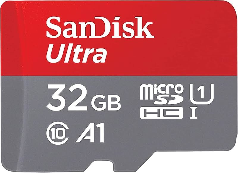 SanDisk 32GB Ultra® microSDHC 120MB/s A1 Class 10 UHS-I - Product Image