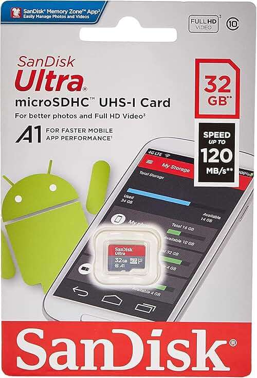 SanDisk 32GB Ultra® microSDHC 120MB/s A1 Class 10 UHS-I - Image 2
