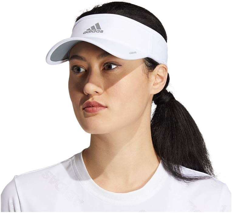 adidas Women's Superlite Visor – Lightweight Athletic Sport Hat for Workouts - Image 4