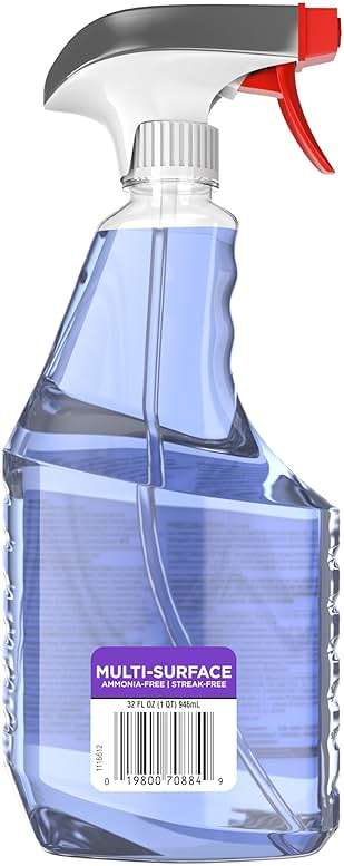 SC Johnson Professional Windex Non-Ammoniated Glass/Multi Surface Cleaner, Fresh Scent, 32 oz Bottle, 8/Carton (322381) - Image 3