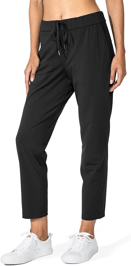 G Gradual Women's Pants with Deep Pockets 7/8 Stretch Ankle Sweatpants for Golf, Athletic, Lounge, Travel, Work - Product Image