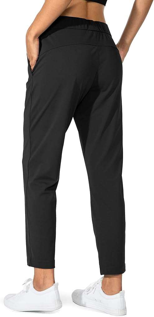 G Gradual Women's Pants with Deep Pockets 7/8 Stretch Ankle Sweatpants for Golf, Athletic, Lounge, Travel, Work - Image 2