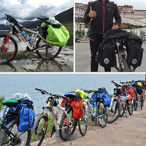 ROCKBROS Rear Bike Rack Quick Release Bike Cargo Rack Luggage Bike Rack Rear Mountain Bike Rack - Image 5