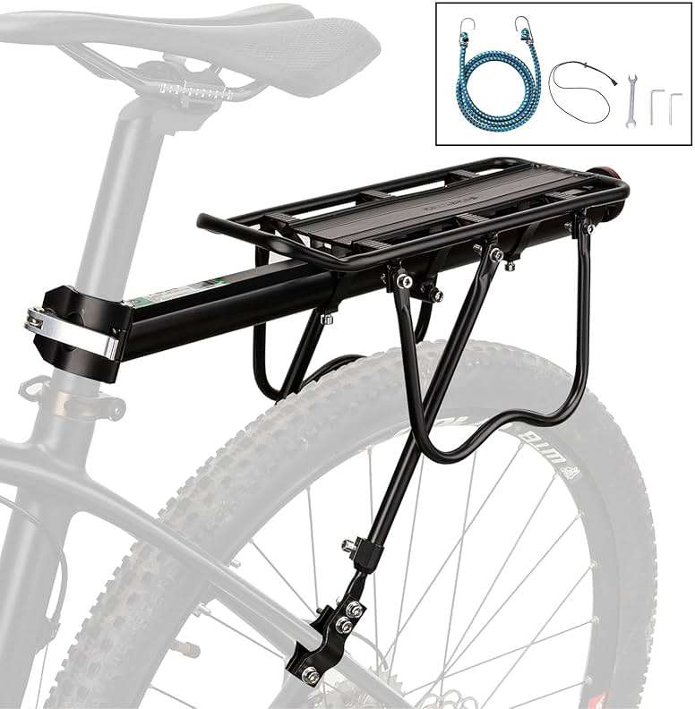 ROCKBROS Rear Bike Rack Quick Release Bike Cargo Rack Luggage Bike Rack Rear Mountain Bike Rack - Image 7