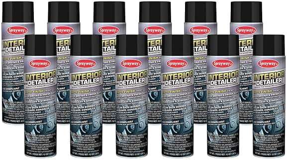 Sprayway SW780-12PK Interior Detailer, 12 oz, Pack of 12 - Image 1