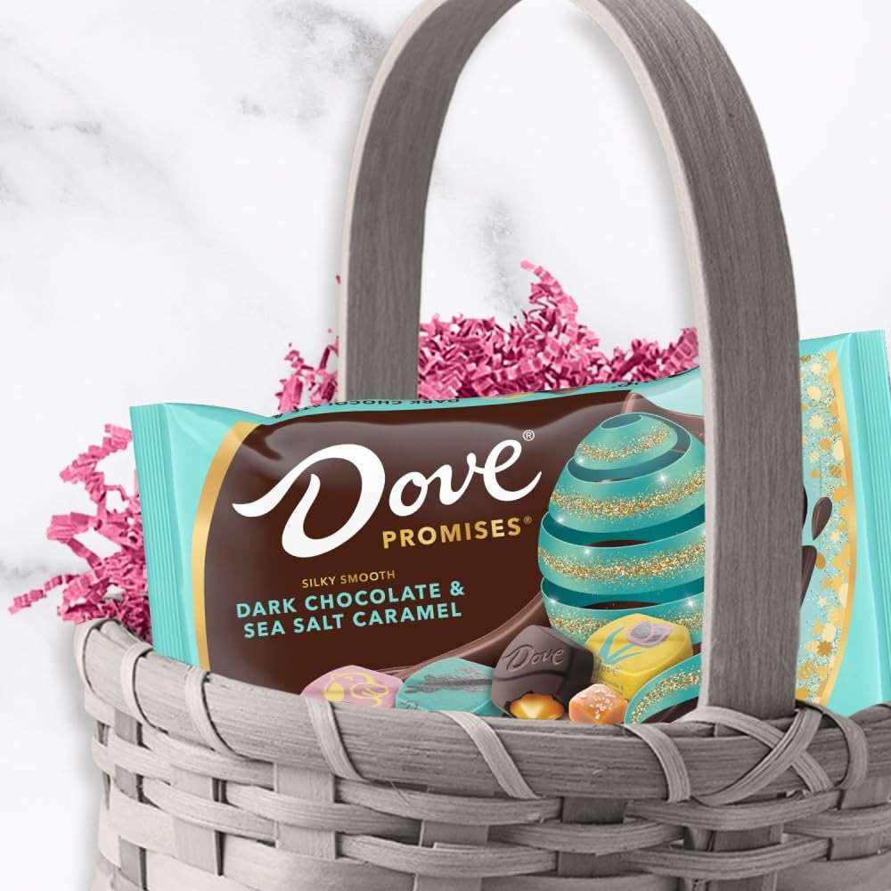 Dove Promises Silky Smooth Caramel Springtime Mix Oz, Dark Chocolate Sea Salt, 7.94 Ounce - Image 5