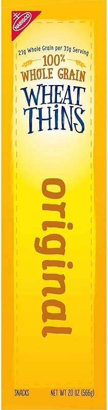 Wheat Thins Original Snacks, Whole Grain Wheat Crackers, Snack Crackers, Party Size, 20 oz - Image 16