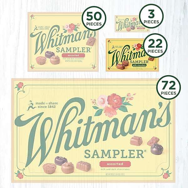 Whitman's Sampler Mother's Day Milk Chocolates Gift Box, 10 Ounce (22 Pieces) - Image 6