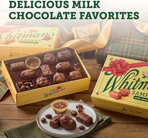 Whitman's Sampler Mother's Day Milk Chocolates Gift Box, 10 Ounce (22 Pieces) - Image 7