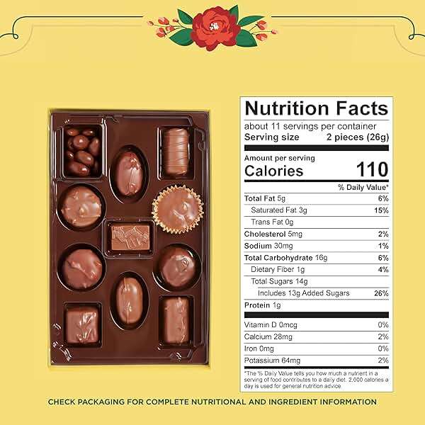 Whitman's Sampler Mother's Day Milk Chocolates Gift Box, 10 Ounce (22 Pieces) - Image 9