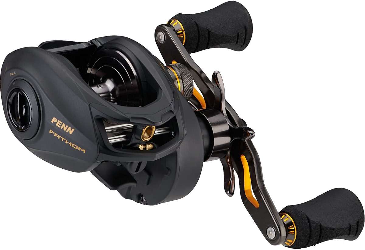 Penn Fathom Low Profile Baitcasting Fishing Reels - Image 1