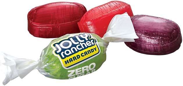 JOLLY RANCHER Zero Sugar Assorted Fruit Flavored Hard Candy Bag, 6.1 oz - Image 7