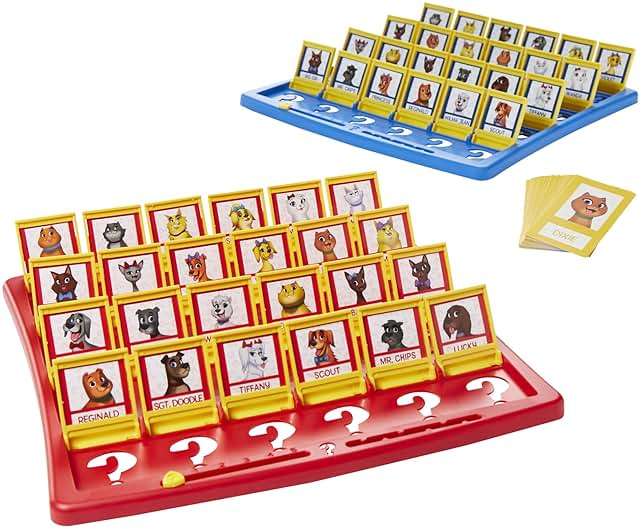 Hasbro Gaming Guess Who? Board Game, with People and Pets Cards, The Original Guessing Game, Kids, Ages 6+(Amazon Exclusive) - Image 5