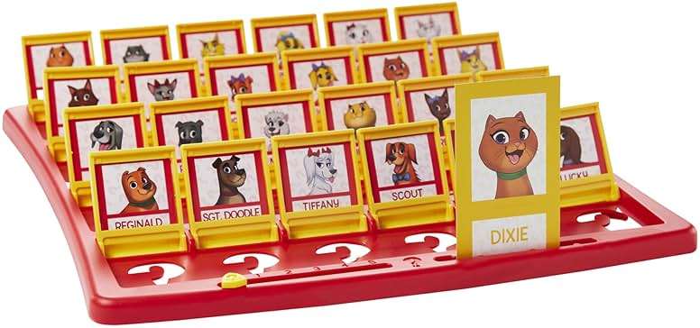 Hasbro Gaming Guess Who? Board Game, with People and Pets Cards, The Original Guessing Game, Kids, Ages 6+(Amazon Exclusive) - Image 10