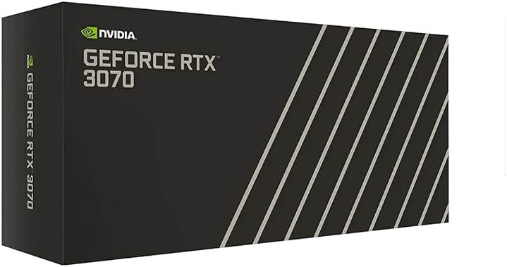 NVIDIA GeForce RTX 3070 8GB GDDR6 PCI Express 4.0 Graphics Card - Dark Platinum and Black - Product Image