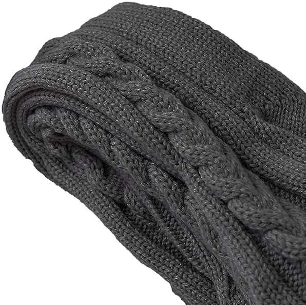 Leoparts Women's Cable Knitted Thigh High Boot Socks Extra Long Winter Stockings Over Knee Leg Warmers - Image 7