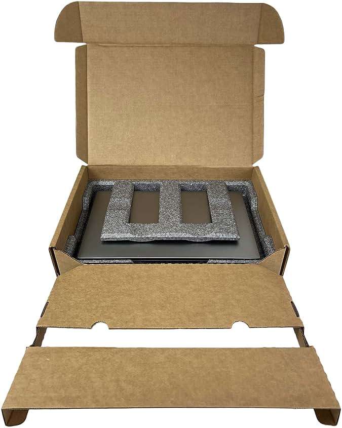 EPE Universal Laptop Shipping Box I Eco-Friendly I Fits Most Laptop Sizes I Secure Packaging Solution | theBOXlarge V2 - Image 3