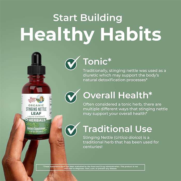 MARYRUTH'S Organics Stinging Nettle Leaf Extract | Detox Supplement Herbal Drops | USDA Organic | Vegan | Non-GMO | Gluten Free | 1 Fluid Oz - Image 6