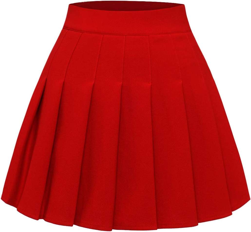 FindDress Pleated Skirts for Women High Waist Mini Tennis Skater Skirt Casual Basic Skirts Cheerleader - Image 1