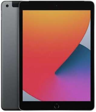 Apple iPad (10.2-inch, Wi-Fi + Cellular, 128GB) - Space Gray (8th Generation) (Renewed) - Image 2