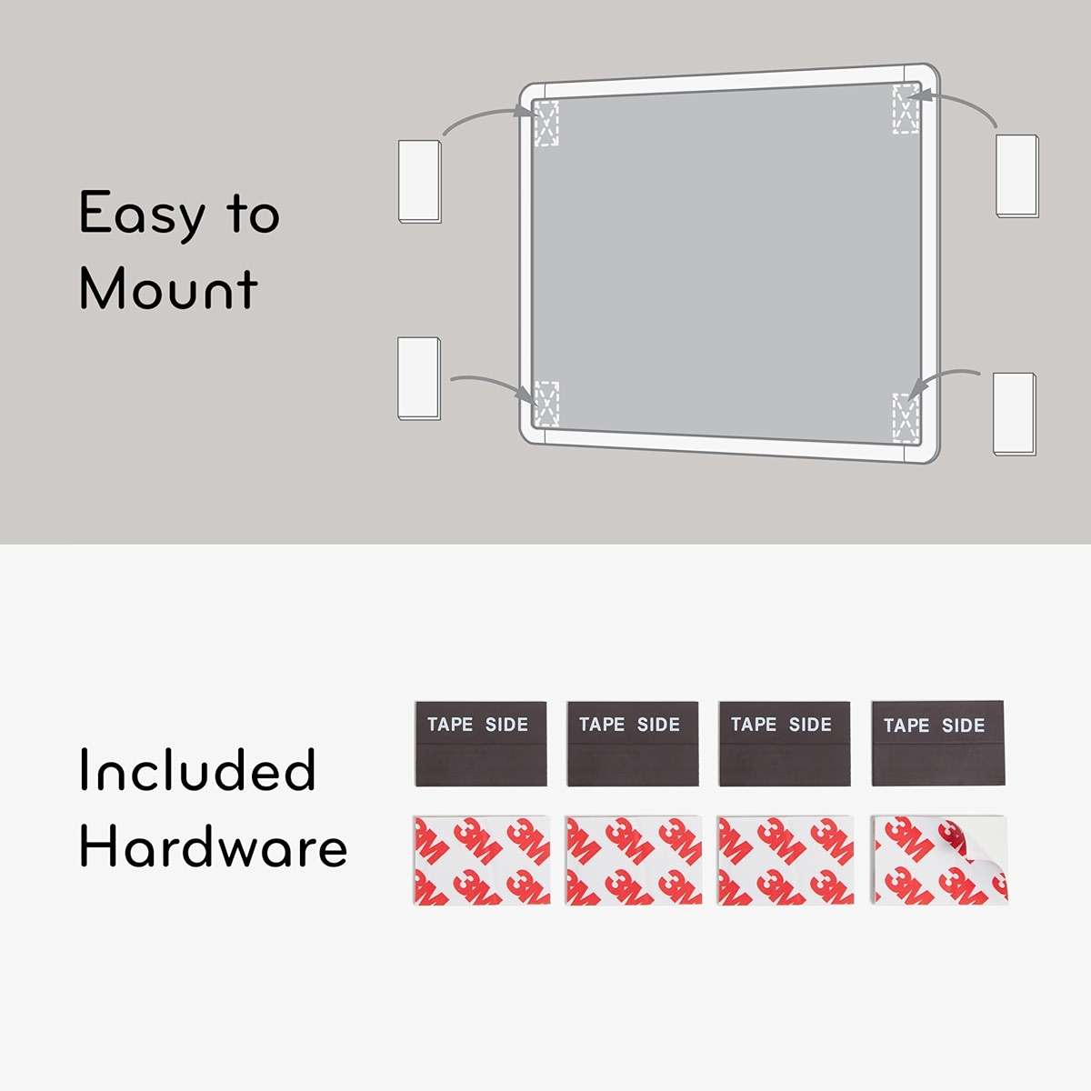 U Brands Contempo Magnetic Small Whiteboard, 8.5” x 11”, White Modern Frame, Mini White Board for Students, Fridge and Locker Dry Erase Board, Includes 4 Markers & Magnet - Image 7