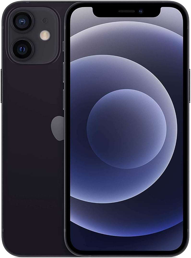 Apple iPhone 12 Mini, 64GB, Black - Unlocked (Renewed) - Image 1
