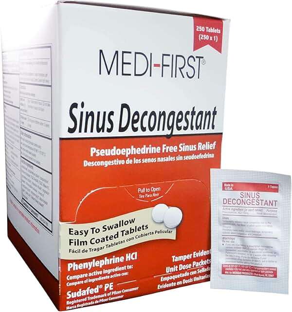Medi-First Sinus Decongestant - Image 1