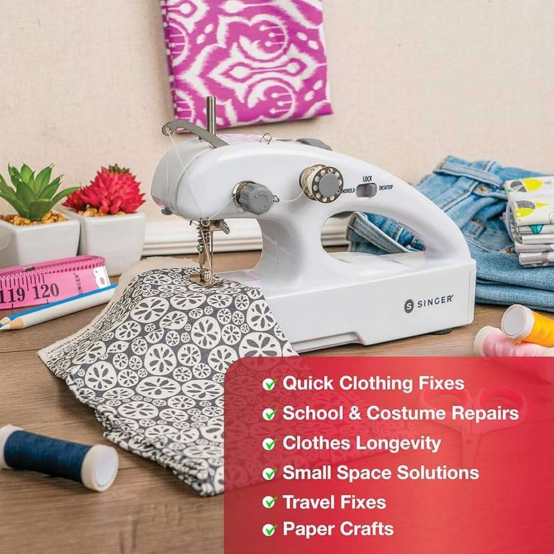 SINGER Stitch Quick + Portable Cordless Mending Machine Bundles (Two Thread Stitch Quick +) - Image 3