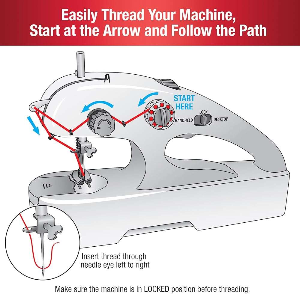 SINGER Stitch Quick + Portable Cordless Mending Machine Bundles (Two Thread Stitch Quick +) - Image 10