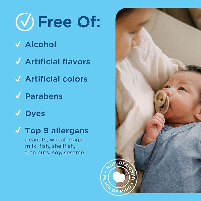 Mommy's Bliss Organic Gripe Water Pacifier Gel for Newborns, Infant Gas, Colic & Fussiness*, Age 2 Weeks +, 0.53 Oz (45 Servings) - Image 7