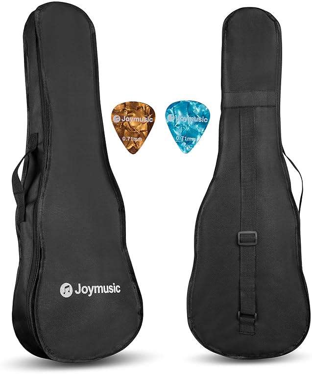 Joymusic 23" Concert Mahogany Ukulele Kit,Natural,Matt (UK-23S) - Image 6