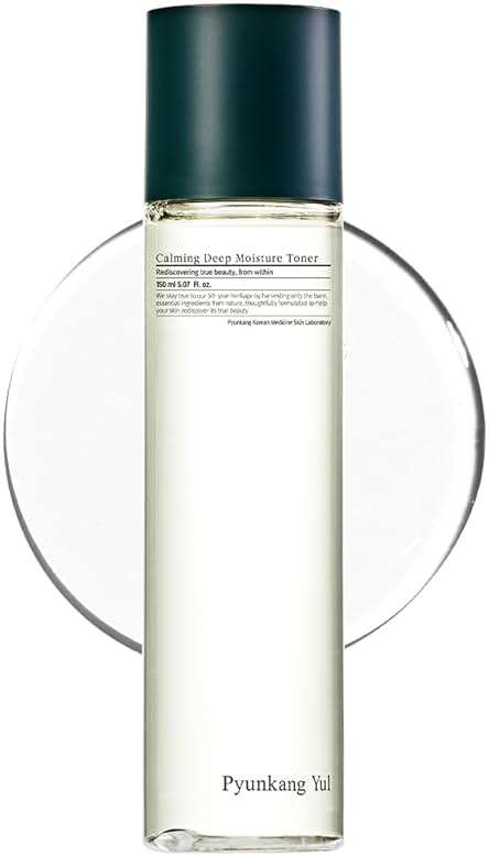 Pyunkang Yul PKY Calming Deep Moisture Toner - Face Toner for Women containing AHA and PHA - for Teens and Adults - Astringent for Face - Korean Facial Toner - 150ml 5.07 Fl. Oz. - Image 1