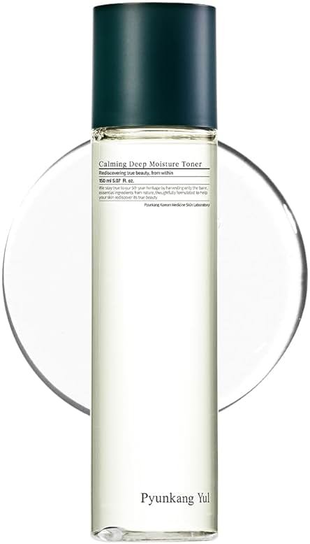Pyunkang Yul PKY Calming Deep Moisture Toner - Face Toner for Women containing AHA and PHA - for Teens and Adults - Astringent for Face - Korean Facial Toner - 150ml 5.07 Fl. Oz. - Product Image
