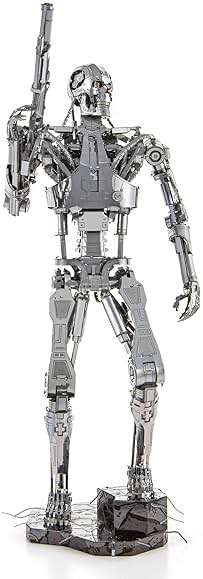 Metal Earth Fascinations Premium Series The Terminator T-800 Endoskeleton 3D Metal Model Kit - Image 1