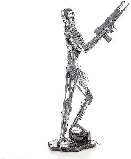 Metal Earth Fascinations Premium Series The Terminator T-800 Endoskeleton 3D Metal Model Kit - Image 6