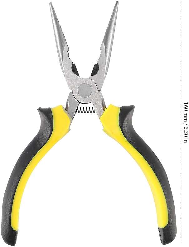 ZEONHAK 12 Pack 6 Inch Needle Nose Pliers with Wire Cutter and Spring, Non-Slip and Comfortable Handle Design for Bending Wire, Handcraft, Electronic Product Repair - Image 2