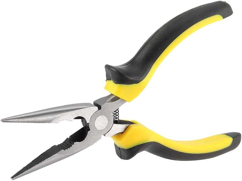 ZEONHAK 12 Pack 6 Inch Needle Nose Pliers with Wire Cutter and Spring, Non-Slip and Comfortable Handle Design for Bending Wire, Handcraft, Electronic Product Repair - Image 6