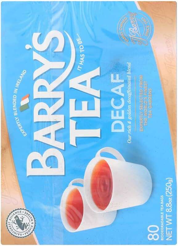 Barry's Tea Bags, Decaffeinated, 80 Count Pack of 3 - Image 3