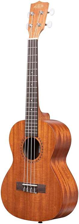 Kala KA-15 Series Satin Mahogany Tenor Ukulele Bundle with Rosewood Fingerboard, Tuner, Gig Bag, Strap & Aquila Super Nylgut Strings – Ideal for Beginners & Players of All Levels, 26 Inches - Image 6