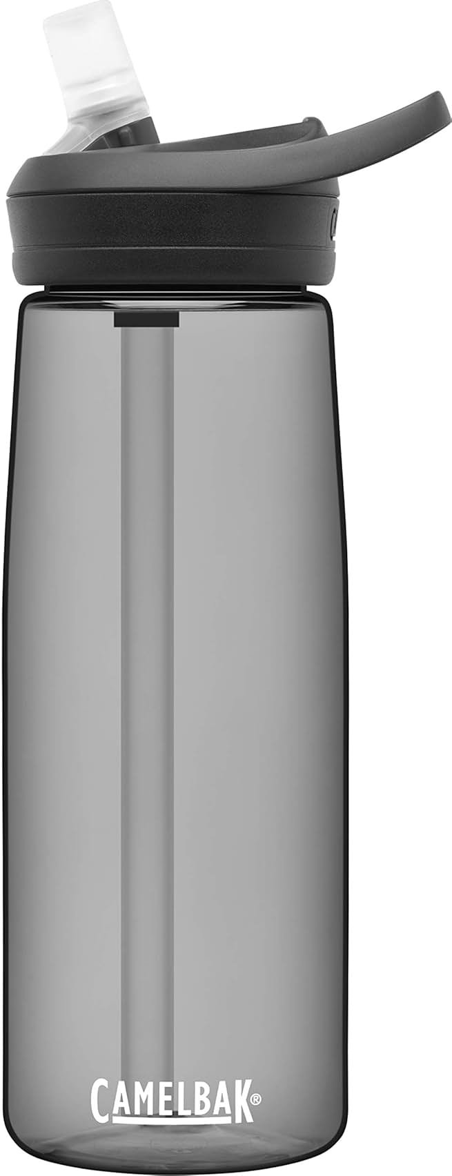 CamelBak Eddy+ Water Bottle with Bite Valve Straw, Leak‑Resistant Easy‑Sip Design for Everyday Hydration, 25oz, Charcoal 2.0 - Product Image