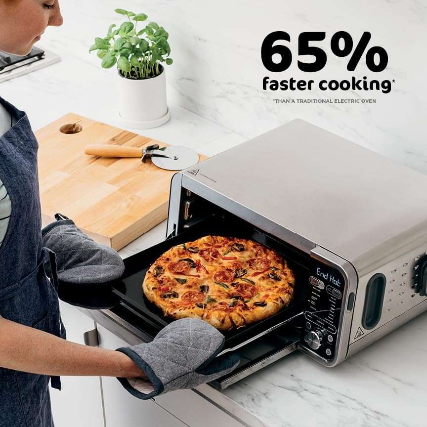 Ninja, Toaster Oven, Air Fryer, Thermometer, Toaster Oven Air Fryer Combo, Stainless Steel, Quick meals, Fries, Frozen Food, Air Fry, Dehydrate, Reheat, 13-in-1,Less Oil, Flip Away Oven, Foodi, SP351 - Image 5
