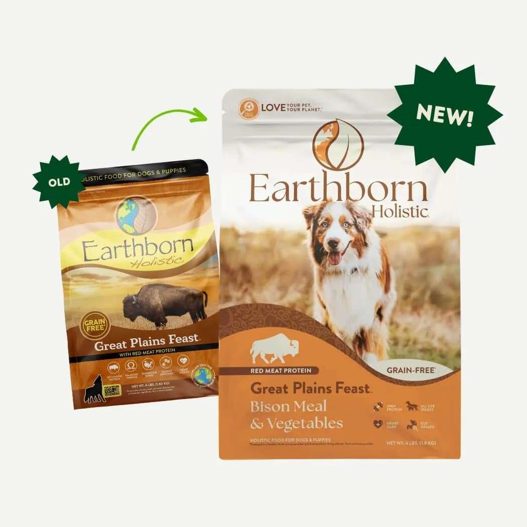 Earthborn Holistic Great Plains Feast with Bison Grain-Free Natural Dry Dog Food, 25 lb - Image 2