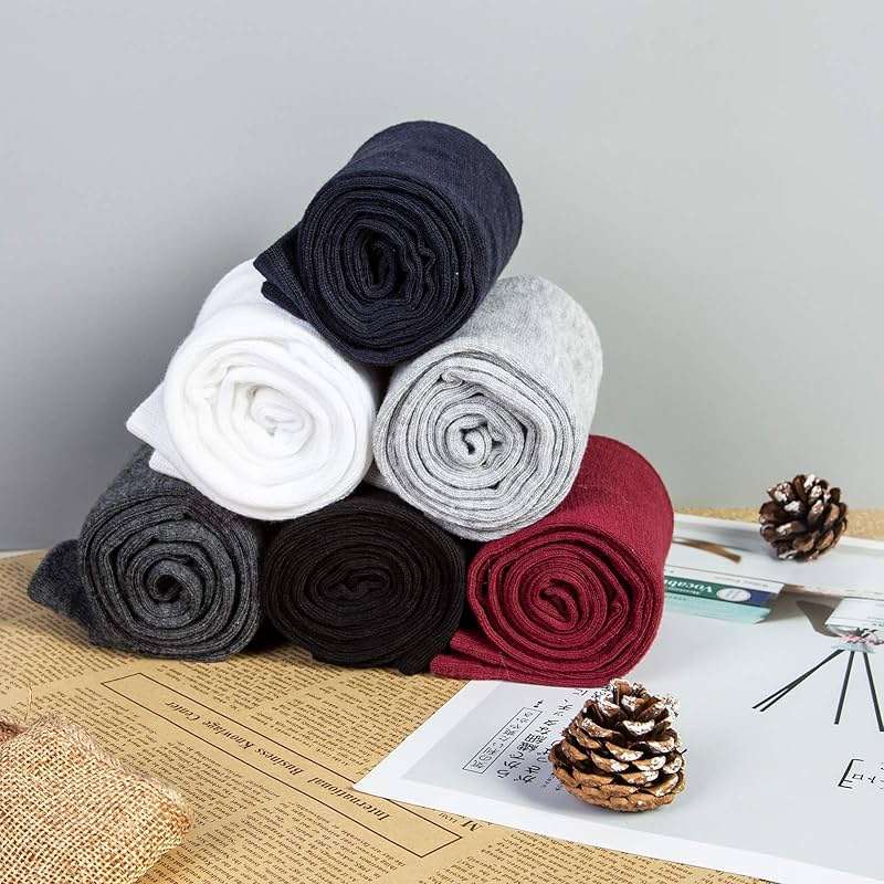 Chalier Thigh High Socks for Women Casual Thigh Socks Soft Comfort Womens Stockings for Holidays - Image 4